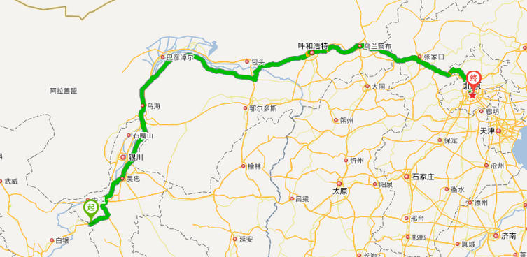 北京到广东多少公里路程